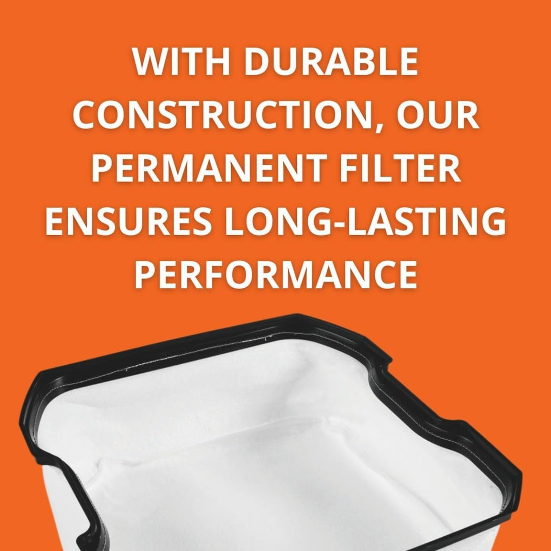 FEIN Permanentfilter (dauerhafter Filter, ersetzt Vliefilter, Dauerfilter, für Staubsauger Dustex) 3