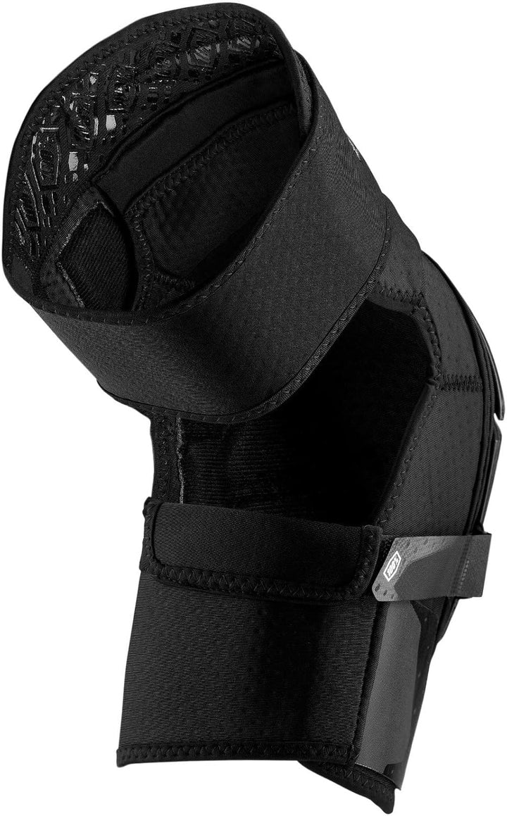 100% Fortis, Knieschoner für Herren S/M Schwarz, S/M Schwarz