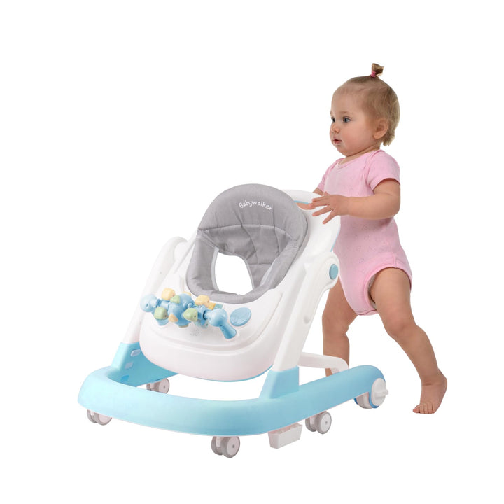 Babywalker Lauflernwagen 2in1 Lauflernwagen Lauflernwagen Wippfunktion Babywalker mit Rollen, Musik,