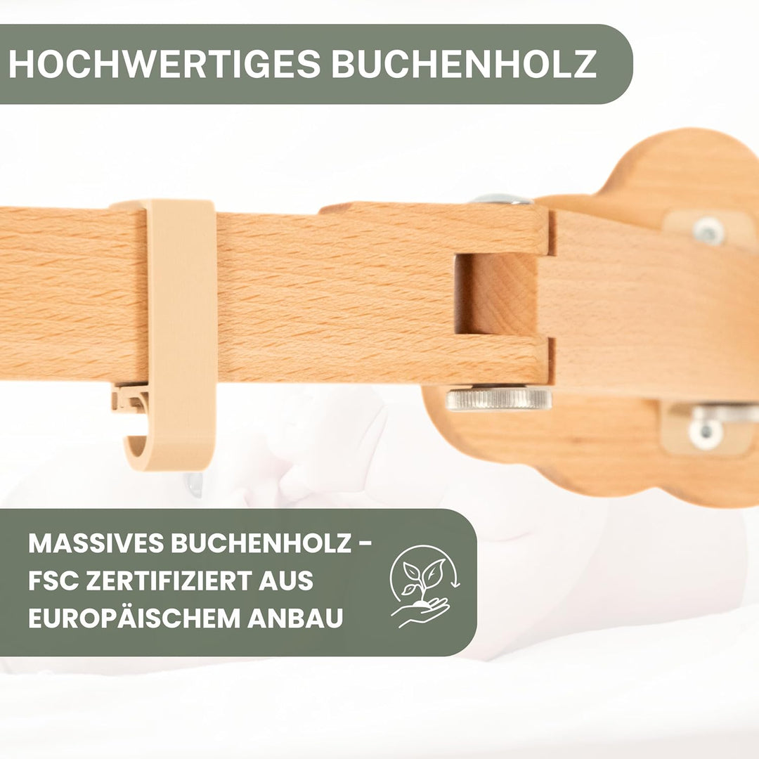 ASTREIN® | Mobile Baby | Baby Mobile Halterung Wand | Baby Mobiles Holz | Mobile Halterung Wickeltis