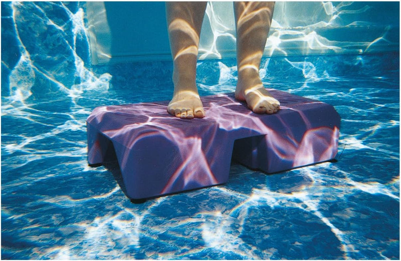 Aqua-Step Aqua Fitness Aquagymnastik Trainings-Step Unterwasser Aerobic, 6 kg