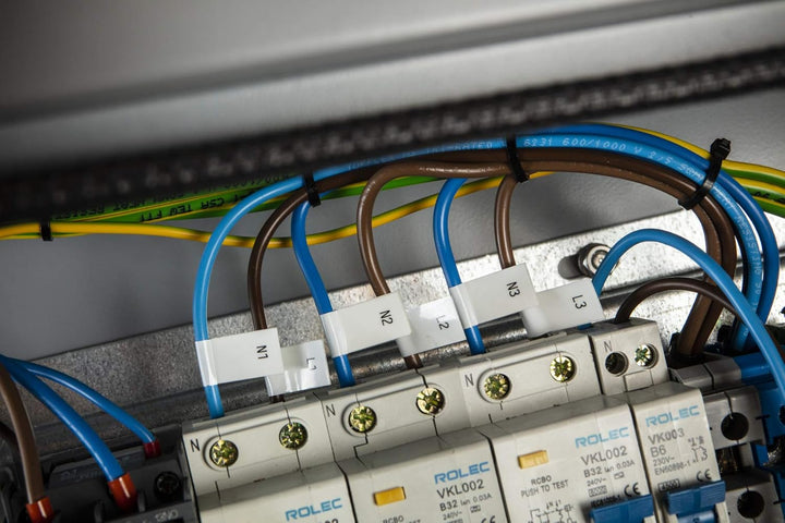 Brother Original P-touch Schriftband TZE-FX631 12 mm, schwarz auf gelb (u.a. für Brother P-touch PT-