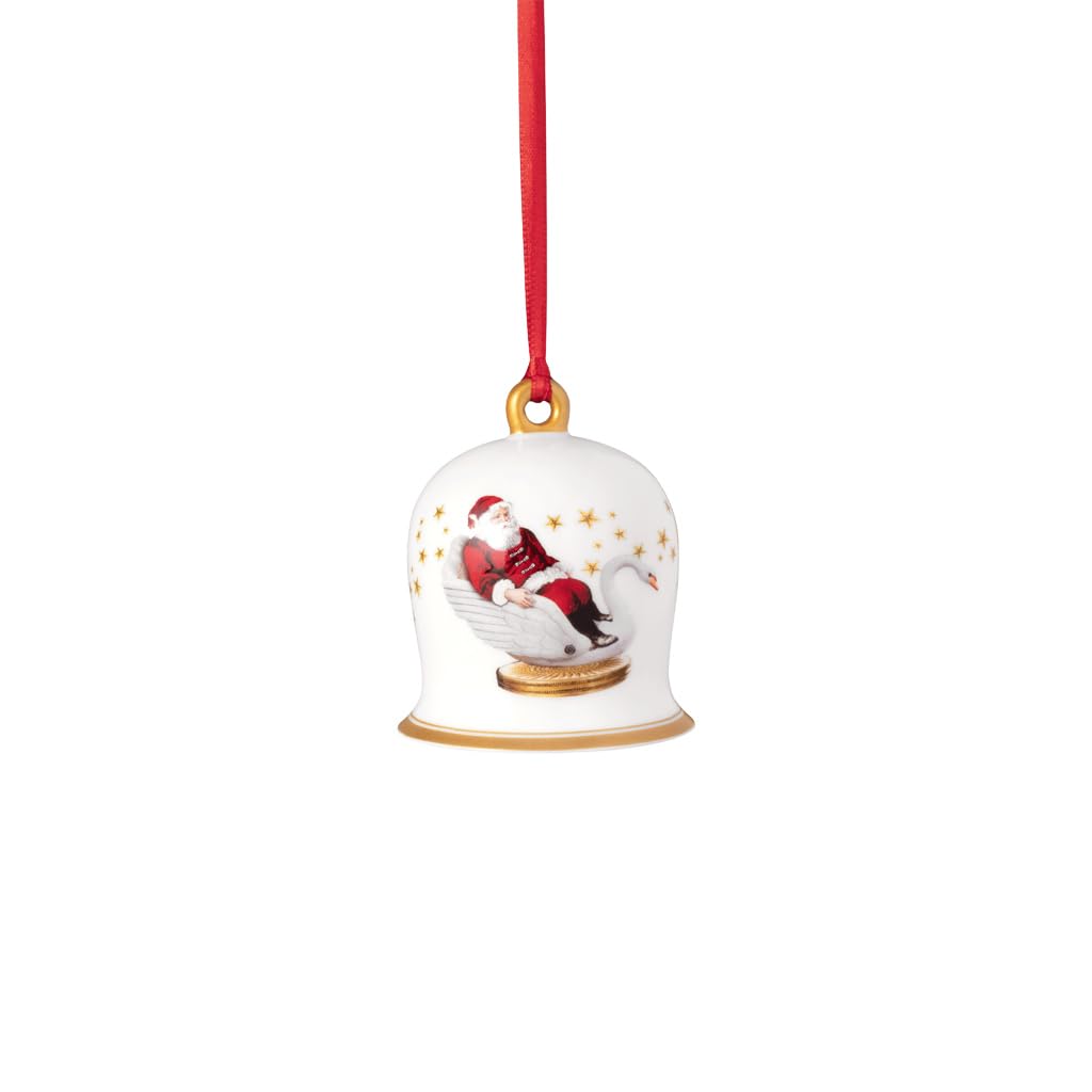 Villeroy & Boch – Annual Christmas Edition, Ornament, Glocke, Weihnachtsglocke, Baumschmuck, Jahresa