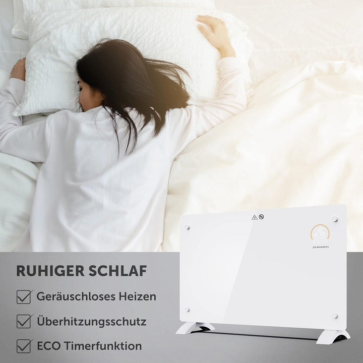 Elektroheizung mit Thermostat Aurora | Smart Home Heizung | Heizung elektrisch energiesparend | Elek