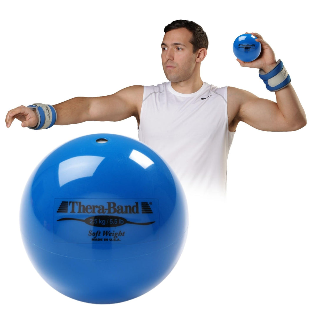 Theraband, Weiches Gewicht, Isotonischer Ball, für Kraft- und Reha-Training, Pilates, Yoga, Toning,