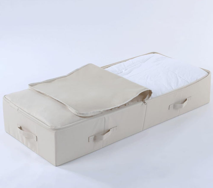 Grosses Format Unterbett Aufbewahrungsbox mit Deckel – Unterbett Schuhe Aufbewahrungsbox für Kleidun