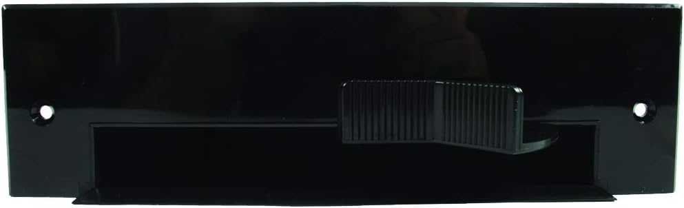 Cen-Tec Systems 40124 Automatischer Kehrschaufel für Zentralstaubsauger, schwarz, Schwarz