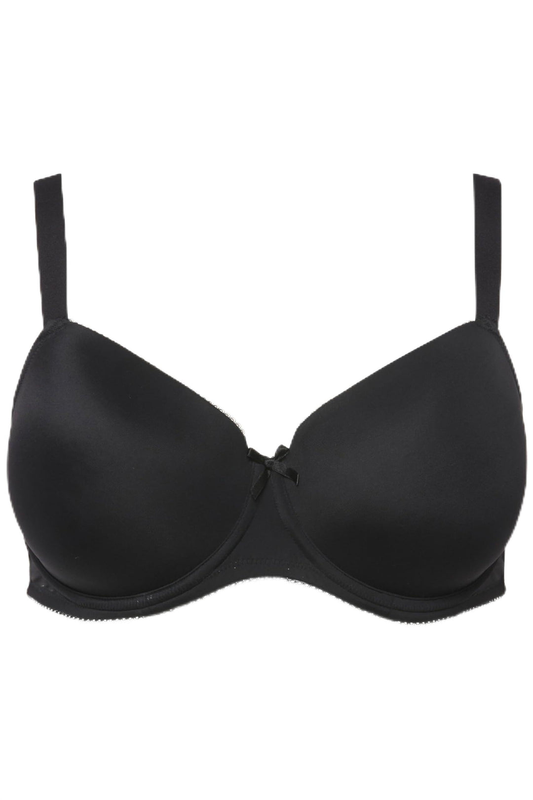 Ulla Popken Damen Bügel-BH, Softschale, Cup B-e Bügel-BH, Softschale, Cup B-E 105F Schwarz, 105F Sch