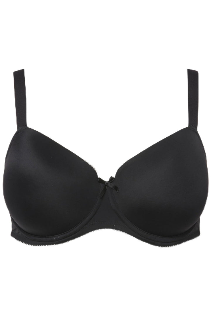 Ulla Popken Damen Bügel-BH, Softschale, Cup B-e Bügel-BH, Softschale, Cup B-E 105F Schwarz, 105F Sch