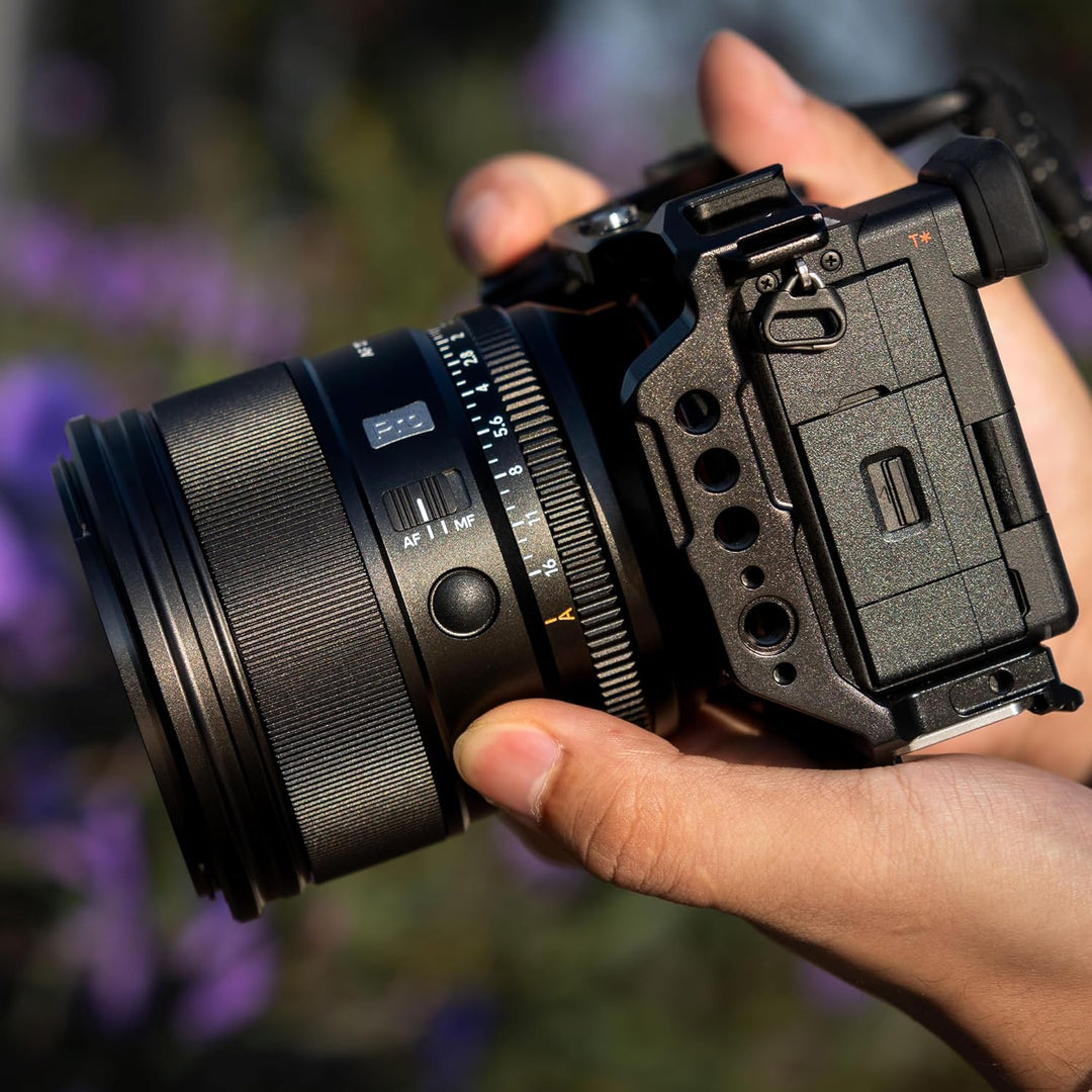 VILTROX 27 mm F1.2 E Objektiv, 27 mm f/1.2 APS-C Prime Objektiv für Sony E-Mount, F1.2 Objektiv mit