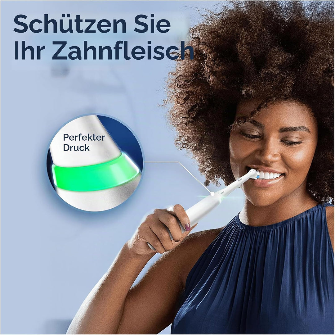 Oral-B iO 5N Elektrische Zahnbürste, ein Drucksensor zum Schutz von Zahnfleisch und empfindlichen Zä