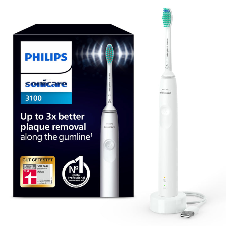 Philips HX3671/13 Power Toothbrush SRS3100, Prm, Weiss, 1 Stück (1er Pack) Single, Single