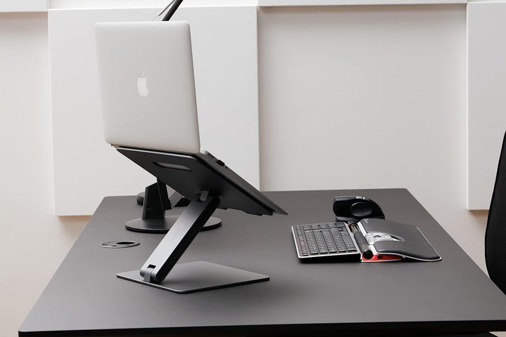 Contour Laptop Riser | Ergonomischer, Höhenverstellbarer Notebook Ständer | Aluminium | Tragbarer La