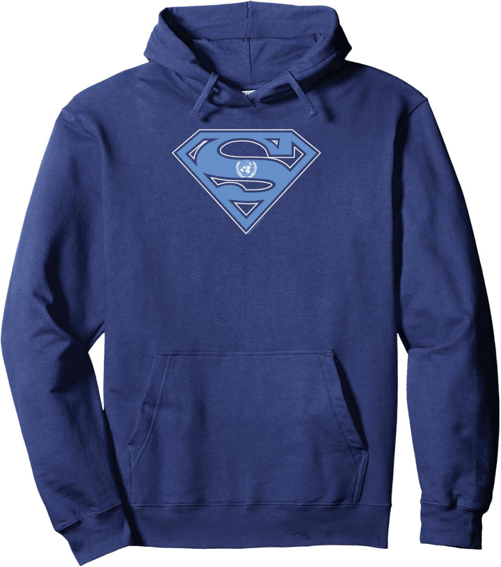 Superman United Nations Shield Pullover Hoodie