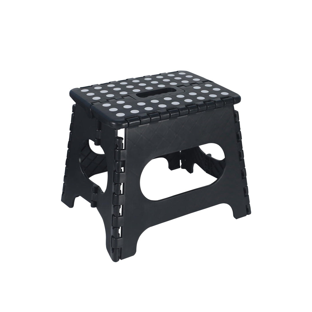 DIVID® Faltbarer Klapphocker 27cm (M) |Klapphocker|Duschhocker|Faltbar und Tragbar|130kg Belastbarke