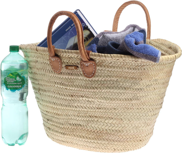 Ibizakorb von Felex Marktkorb Strandkorb Korb Einkaufstasche Tasche Ibiza Einkaufskorb gross natur I