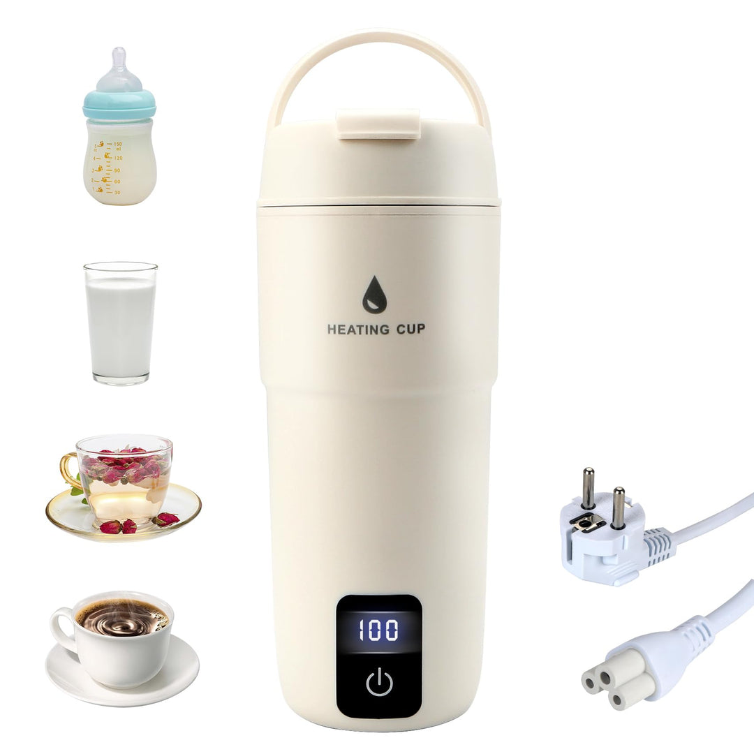 Reise Wasserkocher Klein,220V 300W Tragbarer Elektrischer Wasserkocher mit Automatischer Abschaltung