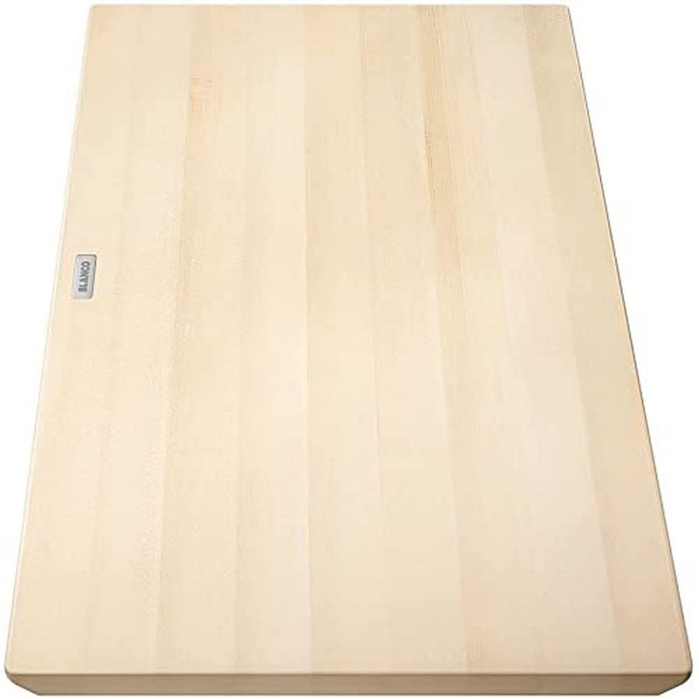 BLANCO Holzschneidbrett aus massivem Ahorn | 490 x 280 mm | Passend zur COLLECTIS 6 S Ahorn, Massiv