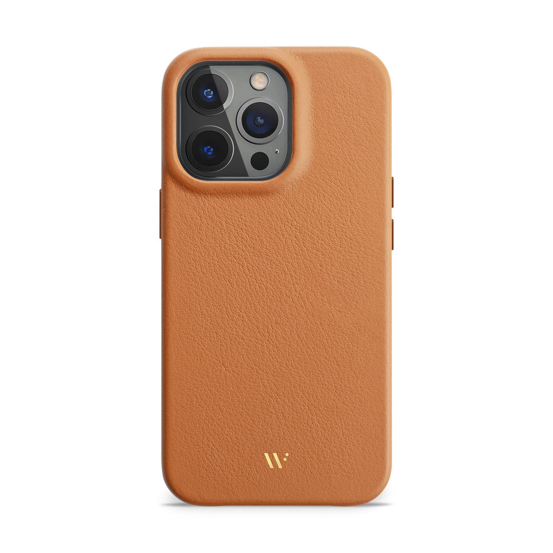 WIIUKA Hülle für iPhone 13 Pro Max, Leder aus Deutschland, Lederhülle extra Dünn, Premium Handyhülle