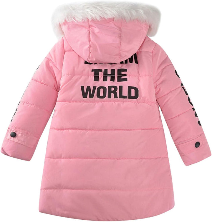 COMIOR Winterjacke Jungen Mädchen Kinder Windbreaker Winterjacke Tops Regenmantel Hooded Jacke Mante