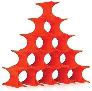 Kartell Infinity, Plastik, orange, 14.5 x 9.5 x 5.7 cm Arancio, Arancio