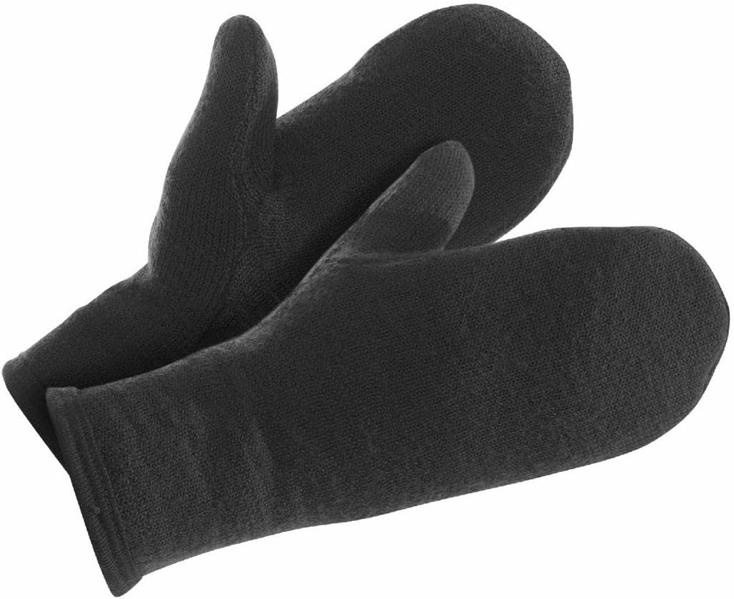 Woolpower 400 Mittens - Merino Fäustlinge/Handschuhe Schwarz M, Schwarz M