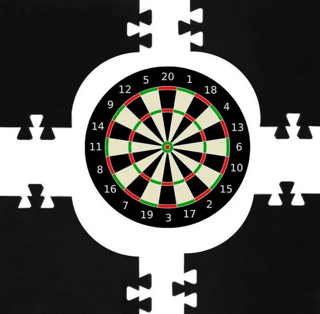 Dart Catchring Surround,Dartscheiben-Einfassung,Surround Auffangring Dart Backboard, für die Wandsch