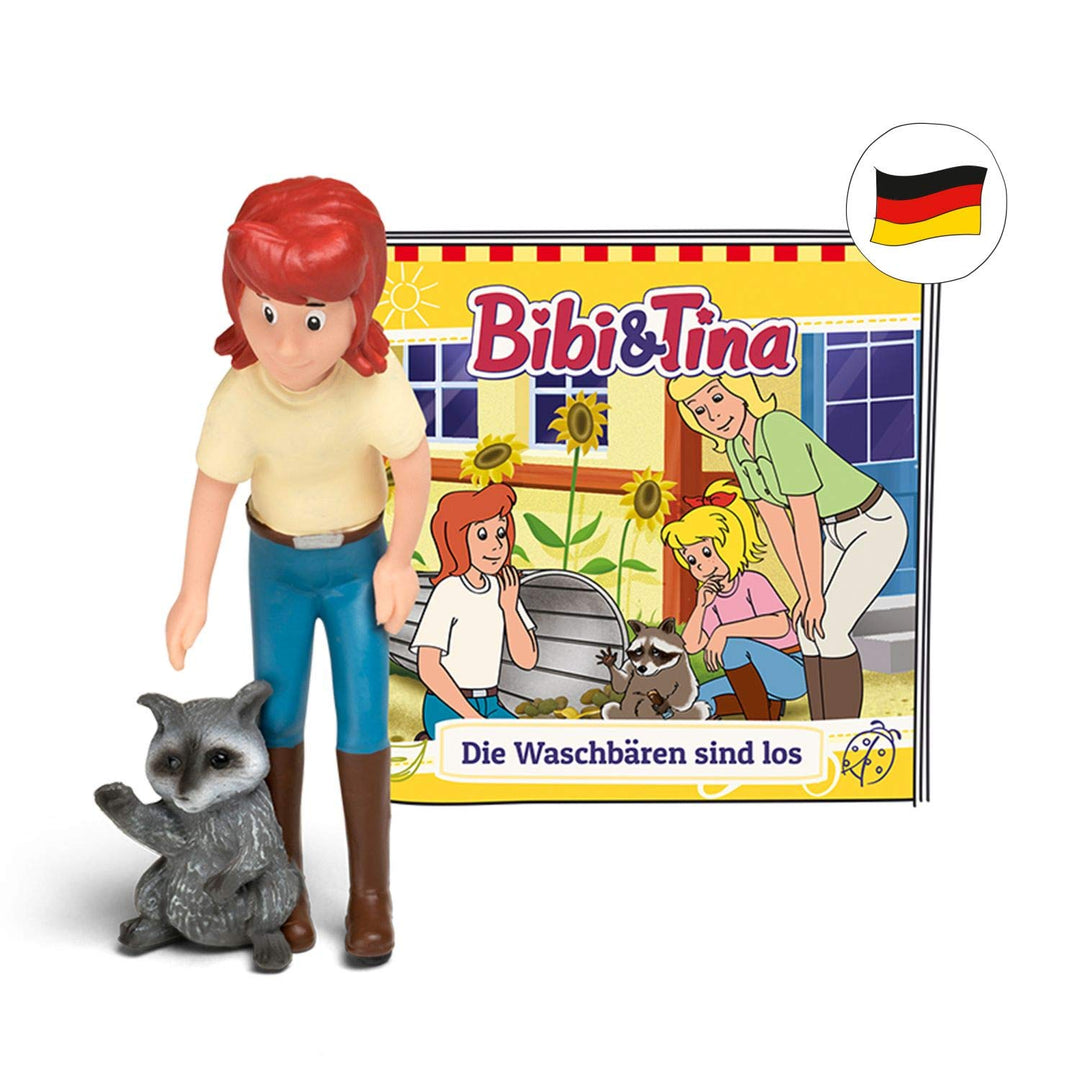 tonies Hörfiguren für Toniebox, Bibi und Tina – Die Waschbären sind los, Hörspiel für Kinder ab 6 Ja