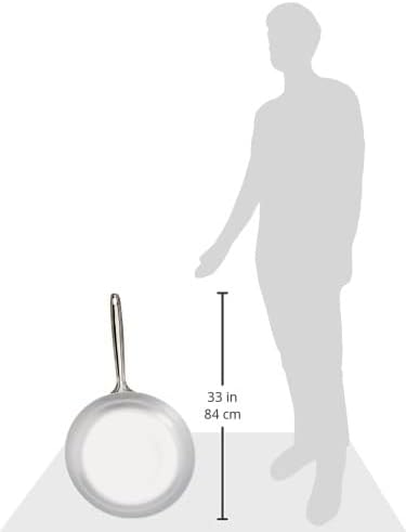 Agnelli Pfanne mit Edelstahlgriff 45 cm, 45 cm