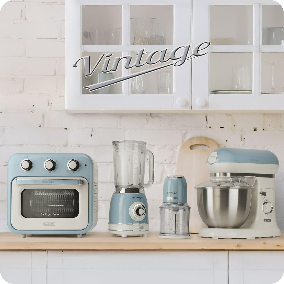 Ariete Vintage 1588 Knetmaschine, Retro Planeten-Rührwerk für Brot-, Pizza-, Kuchen- &amp; Gebäck-Teig,