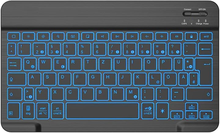 Tastatur Hülle für Samsung Galaxy Tab Active4 Pro SM-T636B /Active Pro T540 10,1 Zoll, [Deutsches QW