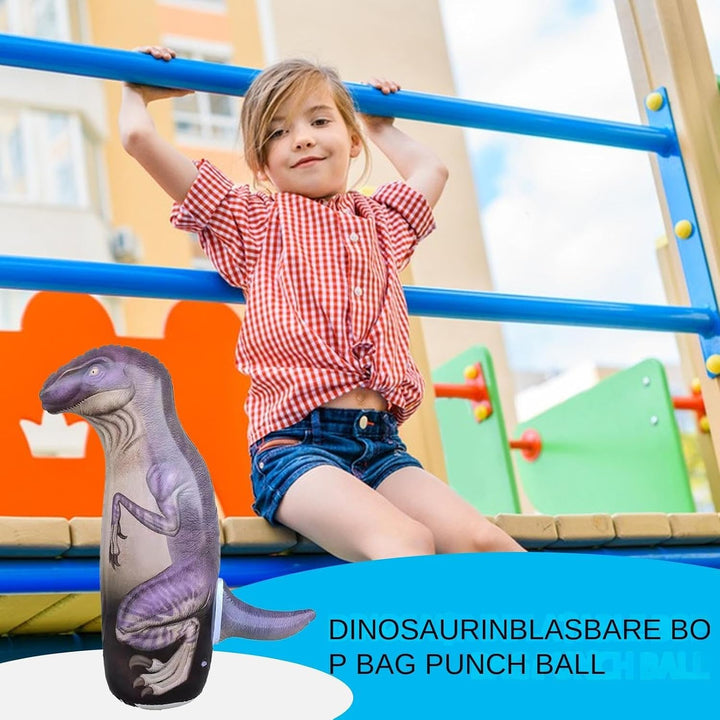 Dinosaur Boxsack Box Training Aufblasbar Spielzeug | 94 cm Kinder Boxsack mit Sofortiger Rückfederun