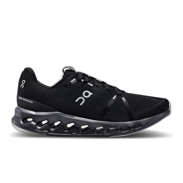 On Running Damen Cloudsurfer Sneaker 36 EU All Black, 36 EU All Black