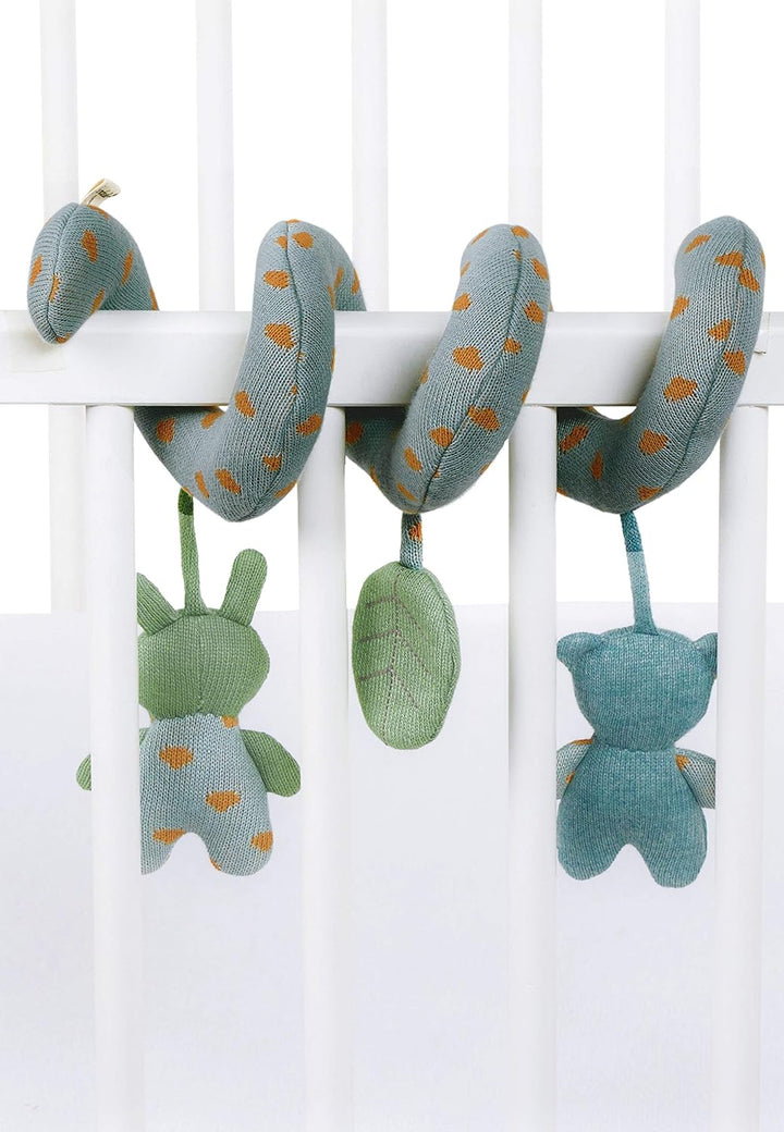 Sterntaler 6612170 Stay TRUE to nature Spielzeugspirale, Hase Kinni und Koala Kalla, Alter: Für Baby