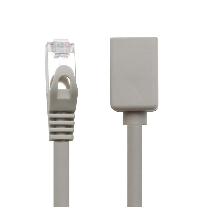 1aTTack.de 618371 CAT7 Cat.7 Verlängerung Adapter - 2m - Ethernetkabel Lankabel Netzwerkkabel 10 Gb/