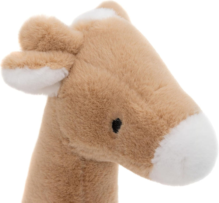 Jollein Kuscheltier XL - Giraffe, Biscuit - 100% Polyester - 52x18,5x23cm - Giraffe Plüschtier Giraf