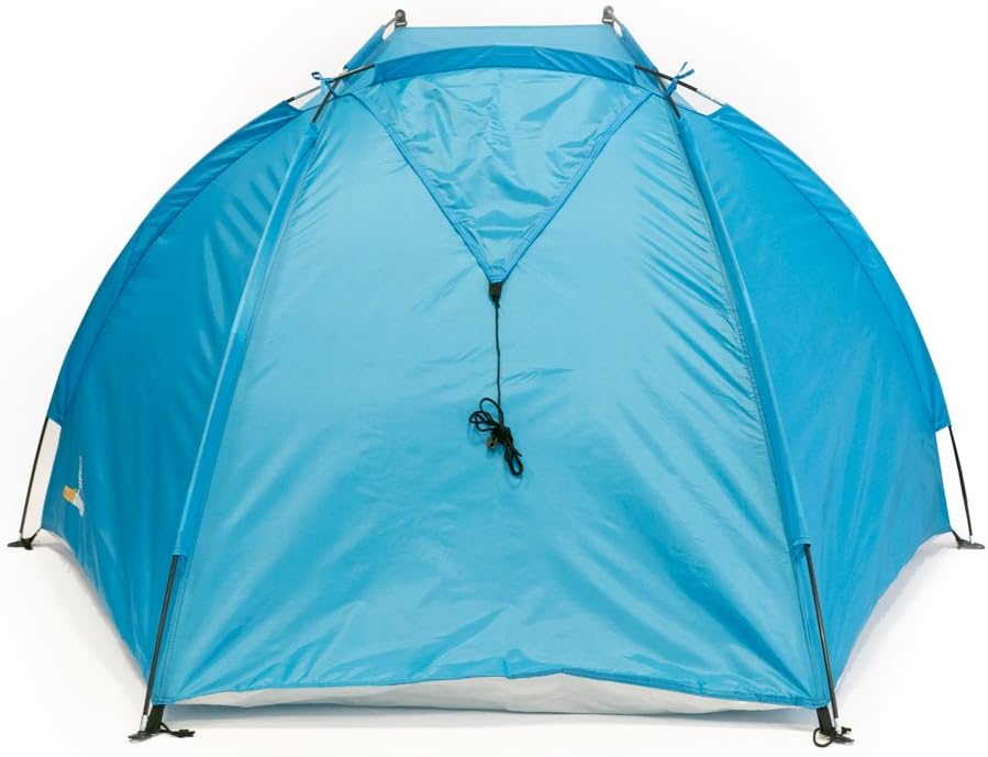 outdoorer Strandmuschel Helios Air - Reise-Strandmuschel mit UV Schutz 80 & verschliessbarem Fenster
