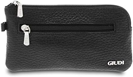 GIUDI ® - Schlüsselanhänger mit Ringen aus Kalbsleder echtes Leder