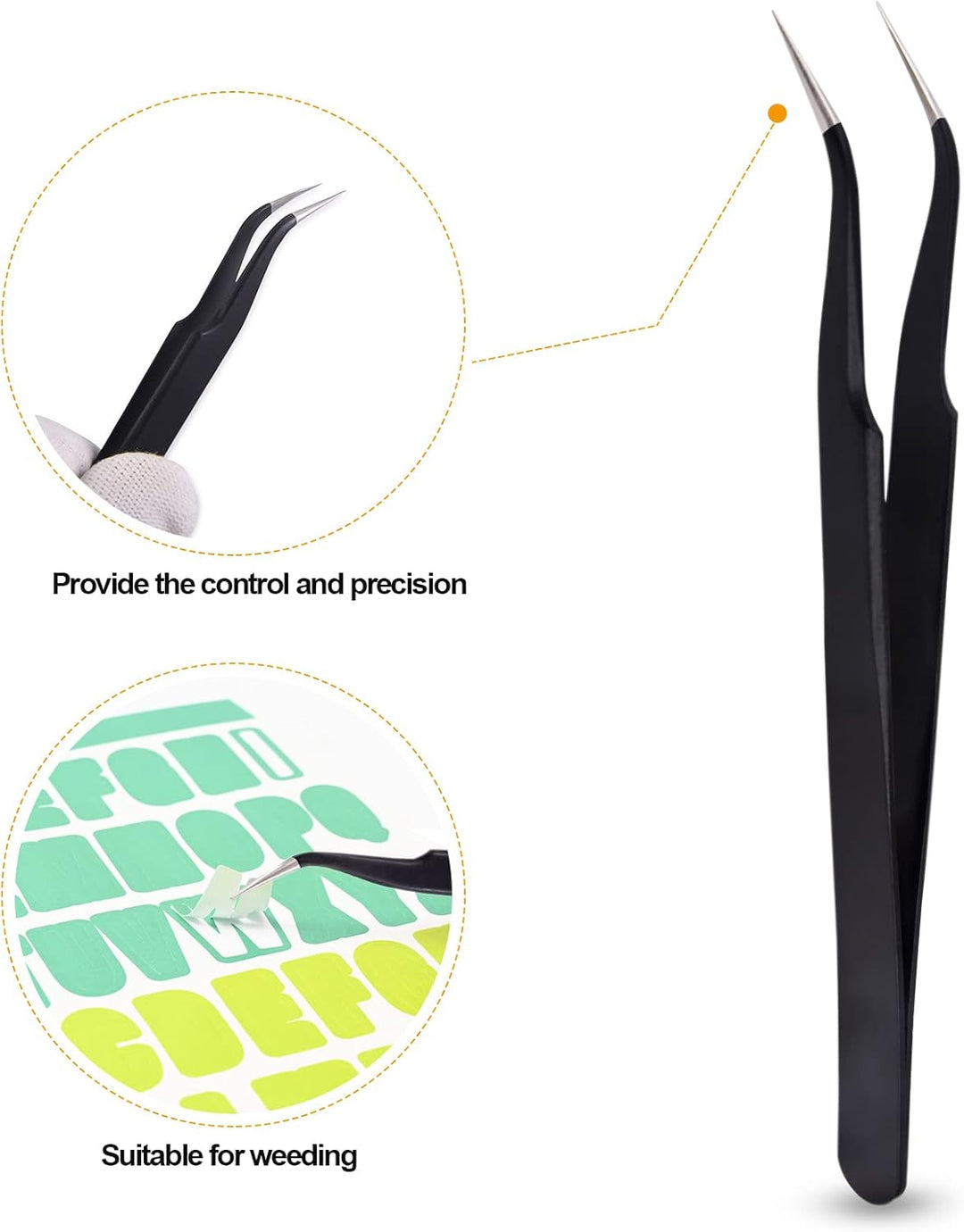 EHDIS Bastelmesser Set - Skalpell mit Softgriff inklusive, 360° Präzisionsmesser, Stahllineal, 15 Er