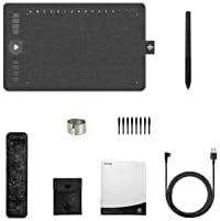 GAOMON M1230 Grafik-Tablet, 12 Zoll, passiv, 8192 Ebenen mit Neigung, 16 Multimedia-Tasten und 13 an