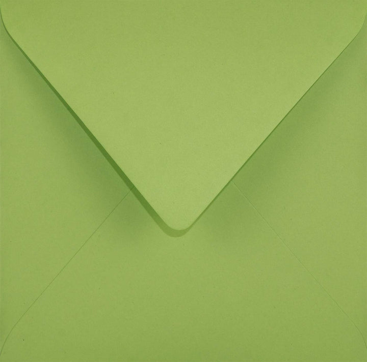 Netuno 500 Briefkuverts quadratisch Hell-Grün 153 x 153 mm 115g Sirio Color Lime quadratische Umschl