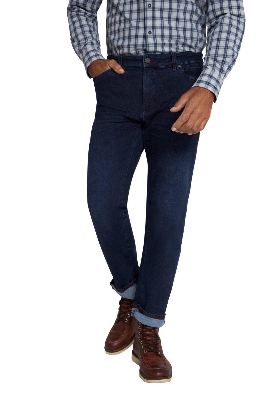 JP 1880 Herren grosse Grössen Übergrössen Menswear L-8XL Jeans, FLEXNAMIC®, Denim, Straight Fit 7228