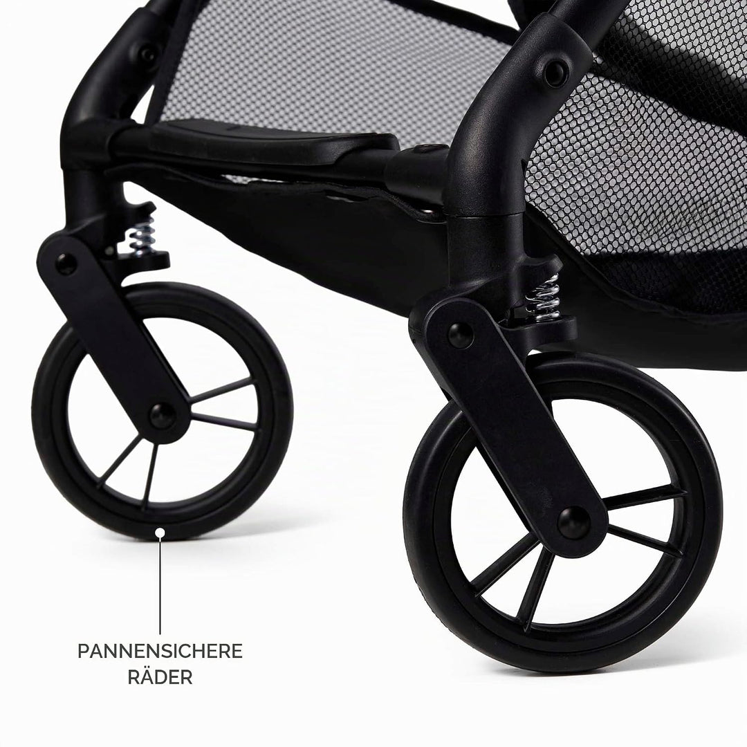 Kinderkraft INDY 3, leichter Buggy ab Geburt bis 15 kg, nur 7,3 kg, Einhand-Faltmechanismus CLICK &amp;