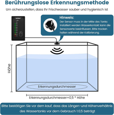 briidea Frischwassertankanzeige