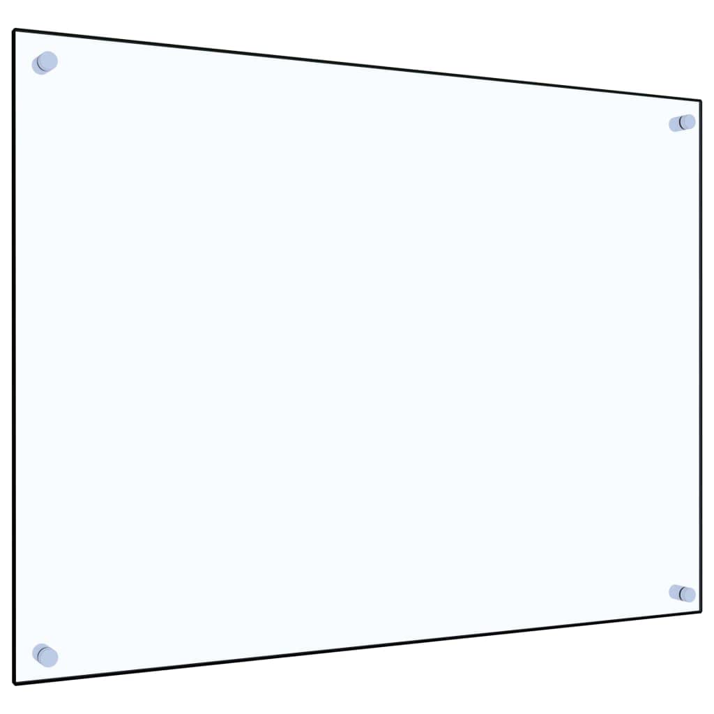 Gecheer Küchenrückwand Spritzschutz 80 x 60 cm (L x B),Glasrückwand Glasplatte Rückwand Herdspritzsc