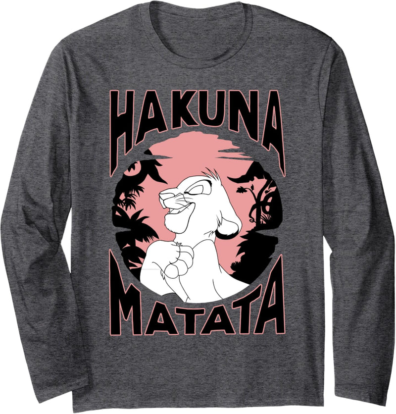 Disney The Lion King Hakuna Matata Sunset Simba Langarmshirt