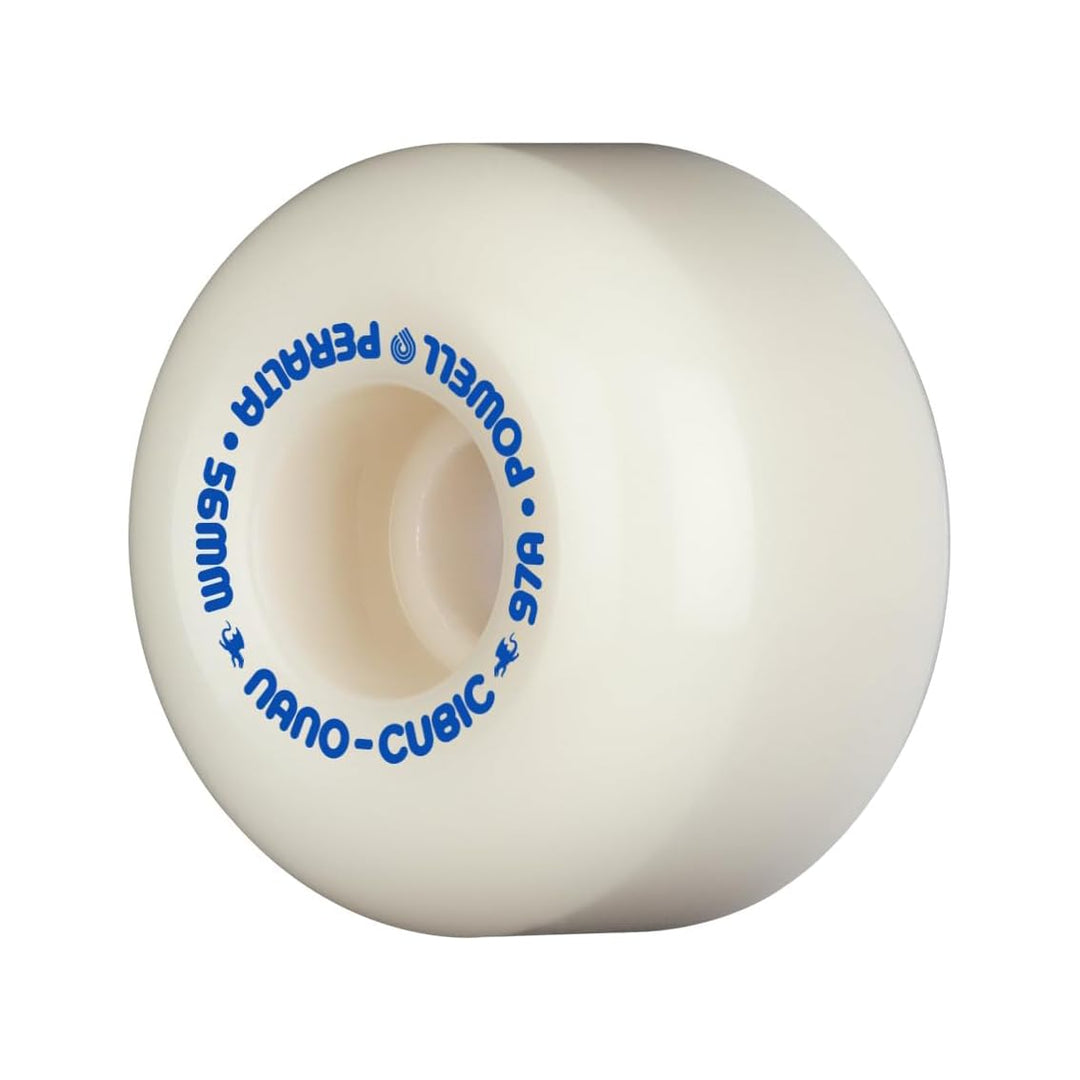 Powell Peralta Dragon Formula Skateboard-Rollen Nano Cubic White 97A 56mm x 37mm, Nano Cubic White 9