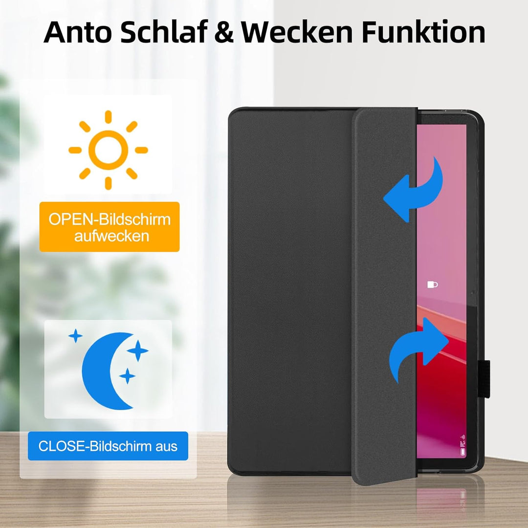AGARELE Tastatur Hülle für Lenovo Tab M11 11 Zoll 2024, [QWERTZ Deutsch] Tastatur für Lenovo Tab M11