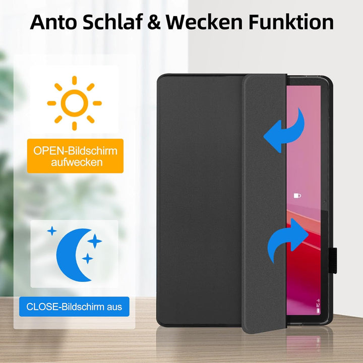 AGARELE Tastatur Hülle für Lenovo Tab M11 11 Zoll 2024, [QWERTZ Deutsch] Tastatur für Lenovo Tab M11