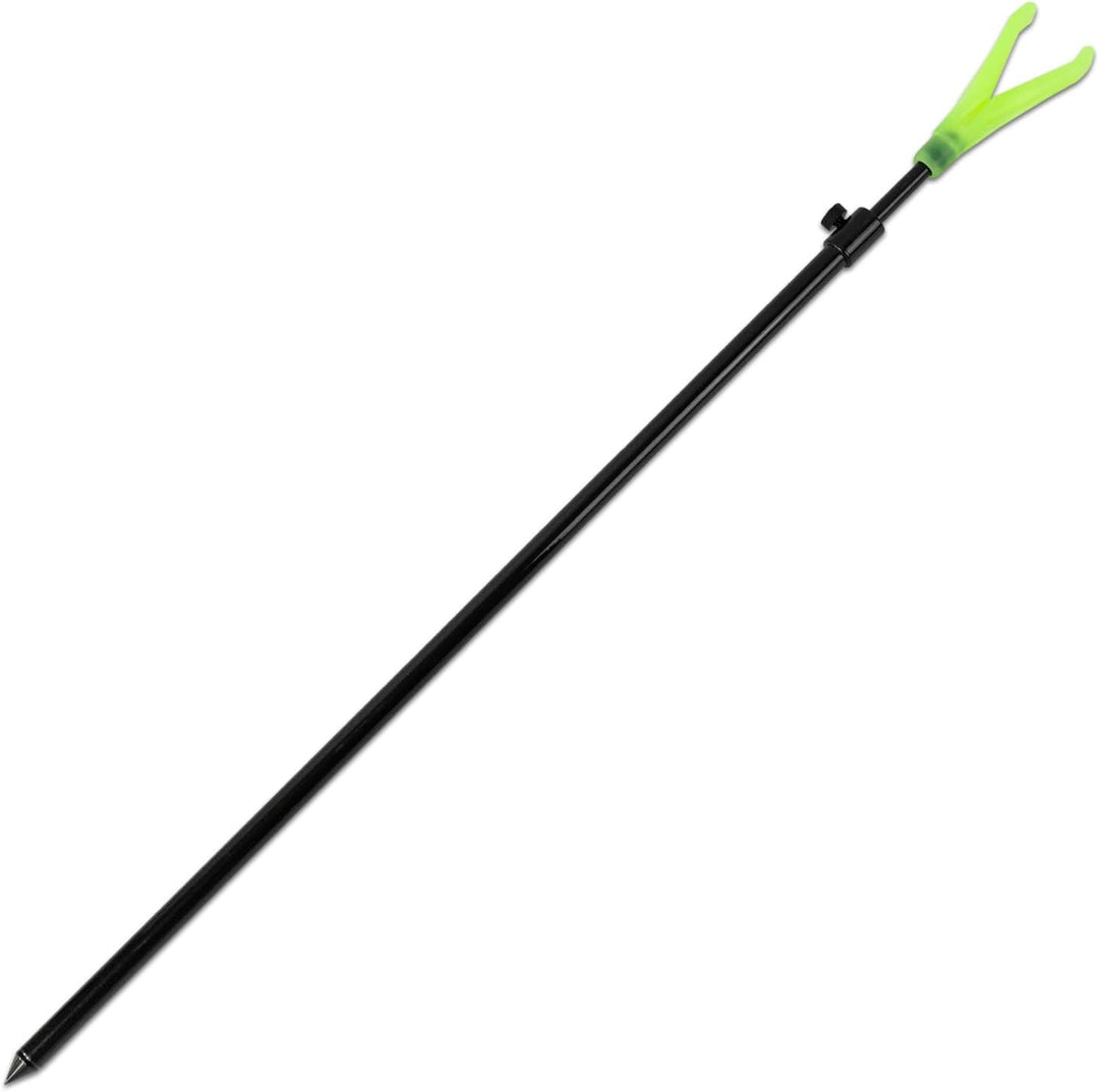 4 Stück Rutenhalter Bankstick Rutenständer mit U/V-Rutenauflage Alu 50-90cm 75-120cm 4 Stück 75-120c